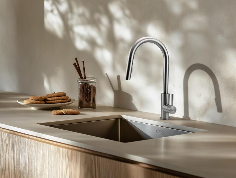 Pure.Sink Prestige Edelstahl Spülbecken 34x40 cm 10 mm Radius Unterbau, Flachbau und Aufsatz PPG3440-02