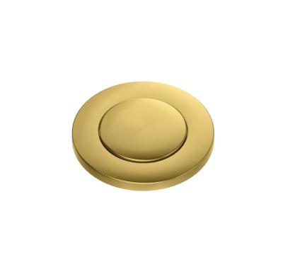 Quadri Oxford goldener Abfluss-Set für Spülbecken inkl. Überlauf und Druckknopf gold 1208967588