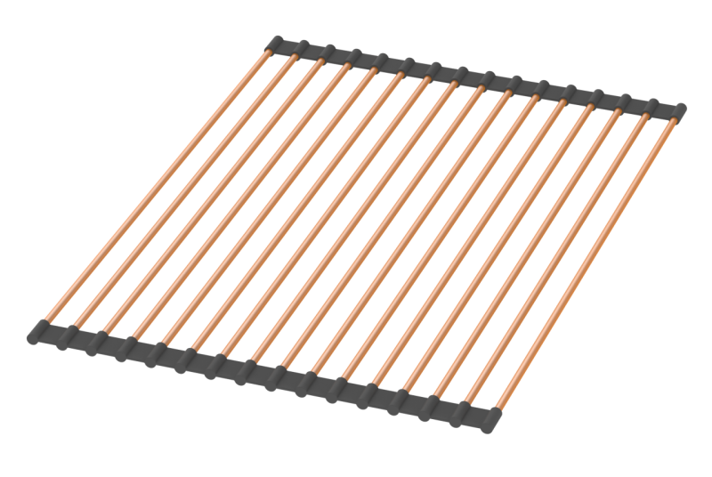 Pure.Sink Prestige Rollmatte Spülbecken Kupfer PPGRM40-62