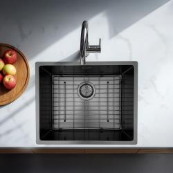 Pure.Sink Prestige Bodenregal 50 Gun Metal PPGGD50-61