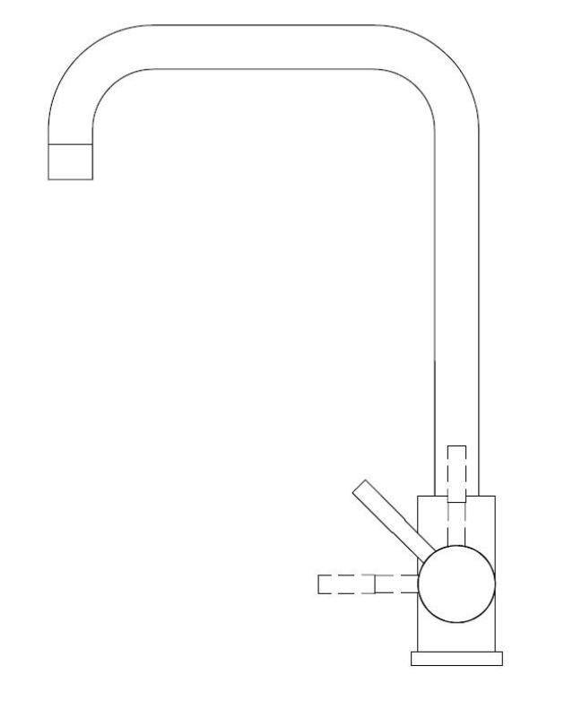 Pure.Sink Elite Steel Pure Küchenarmatur Matt Schwarz PS8010-10