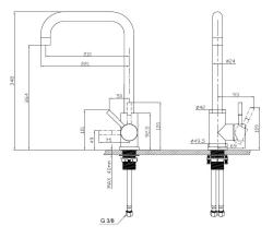 Pure.Sink Elite Steel Pure Küchenarmatur PVD Gun Metal PS8010-61.