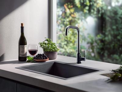 Pure.Sink Elite Steel Pure Küchenarmatur PVD Gun Metal PS8010-61.