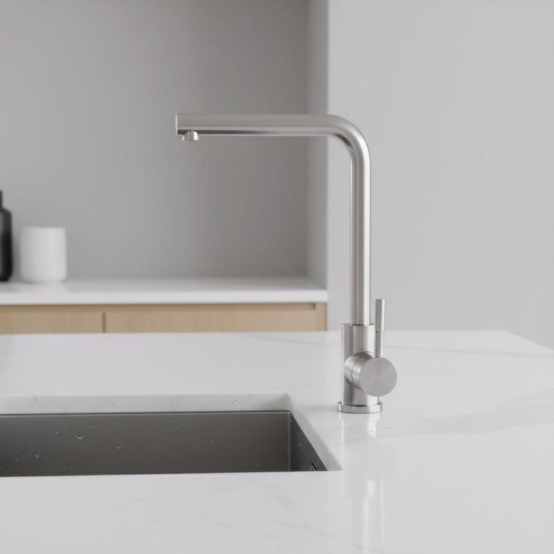 Pure.Sink Elite Steel Spark Küchenarmatur Edelstahl PS8040-02