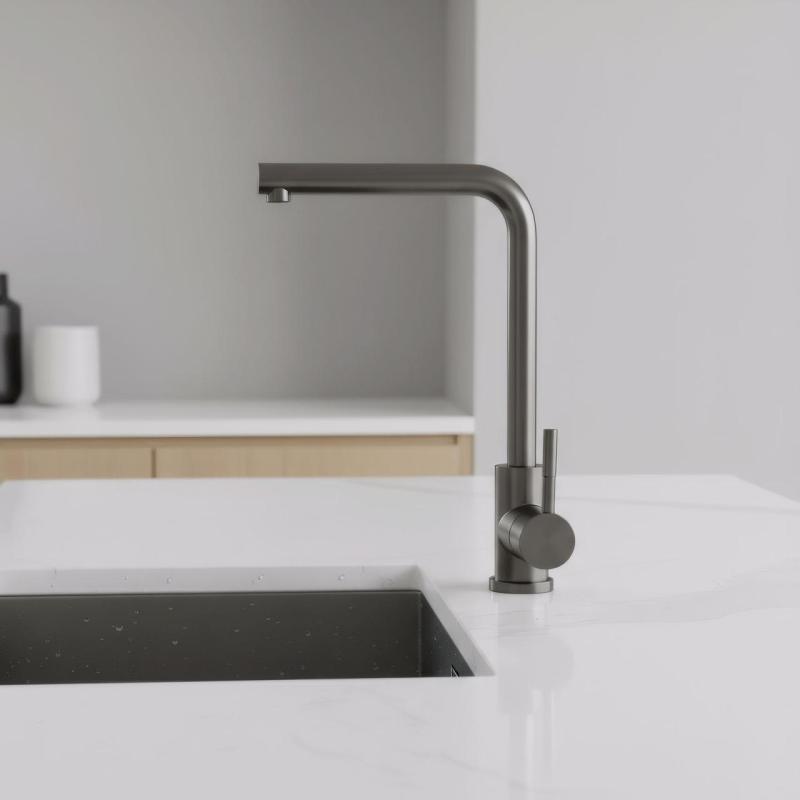 Pure.Sink Elite Steel Spark Küchenarmatur PVD Gun Metal PS8040-61
