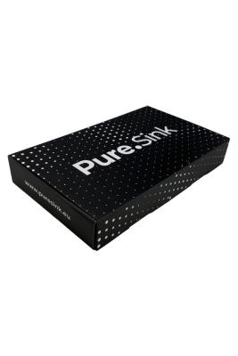 Pure.Sink Elite Steel Spark-S Küchenarmatur Edelstahl mit ausziehbarem Auslauf PS8041-02
