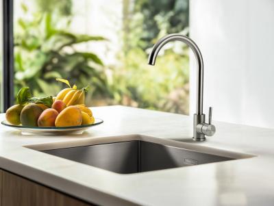 Pure.Sink Elite Steel Stream Küchenarmatur Edelstahl PS8044-02
