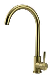 Pure.Sink Elite Steel Stream Küchenarmatur PVD gebürstetes Gold PS8044-60