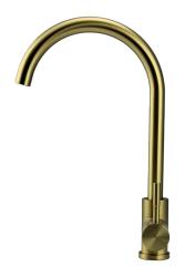 Pure.Sink Elite Steel Stream Küchenarmatur PVD gebürstetes Gold PS8044-60