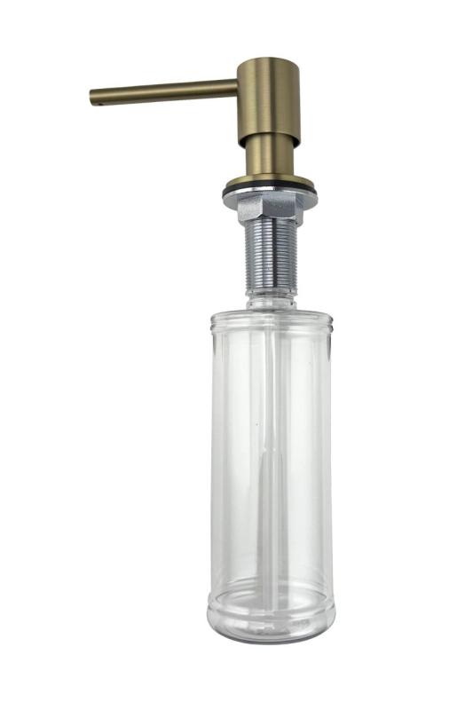 Der Pure.Sink Elite Steel Shine Seifenspender PVD Gun Metal PS9010-61