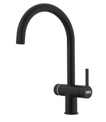 Franke Maris Wasser-Hub 7L Boiler 3-in-1 mit Touch elektronischer kochend Wasserhahn matt schwarz 160.0713.604