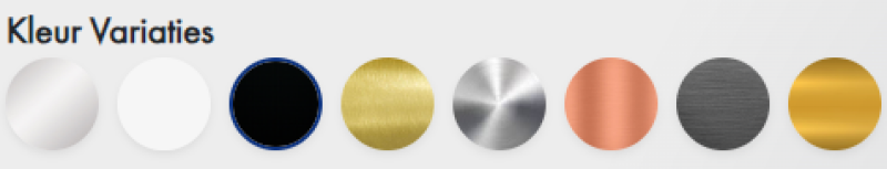 Wasserevolution Flow Drei-Wege-Duschmischer mit Kopfbrause und runder Handbrause in Light Gold T131NRWGE