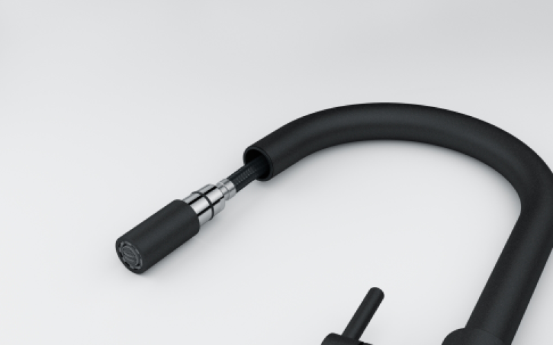 Franke Lina Küchenarmatur Beige Oyster mit Ausziehbarer Handbrause 115.0626.084