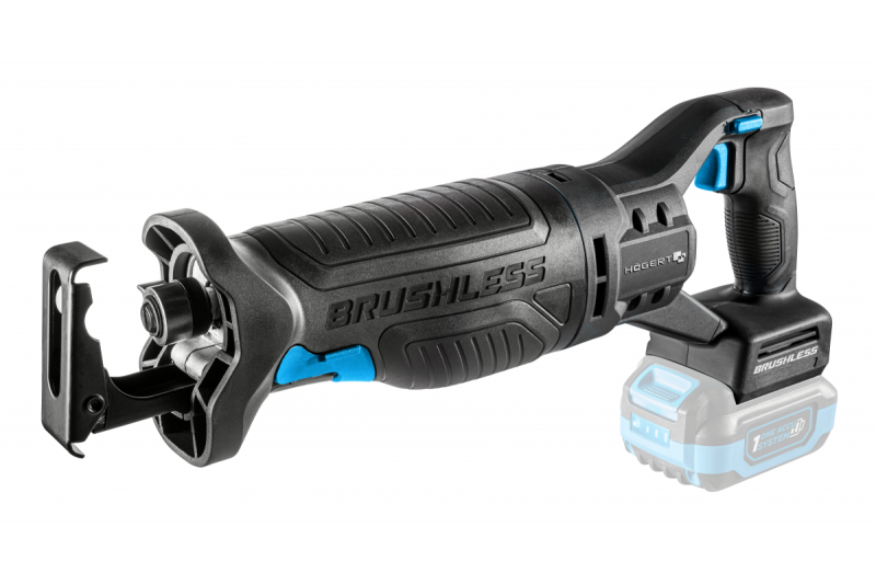 Hoegert KABELLOSER BÜRSTENLOSER RECIPROSÄGE 18V