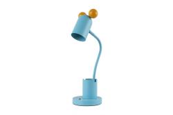 MOUSE Schreibtischlampe, 0215, max. 250 V, 50/60 Hz, 1*E27, max. 25 W, Durchmesser 8 cm, IP20, blau
