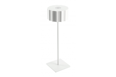 LED-Tischlampe AZELIA, 2,5W, 200lm, DC 5V, 1A, 4000 K, Batterie 4000 mAh, dimmbar, weiß