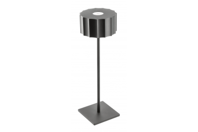 LED-Tischlampe AZELIA, 2,5W, 200lm, DC 5V, 1A, 4000 K, Batterie 4000 mAh, dimmbar, schwarz