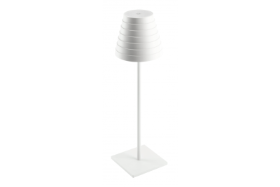 "FIZZI LED Tischlampe, 2,5W, 200lm, DC 5V, 1A, 4000 K, Batterie 4000 mAh, weiß"
