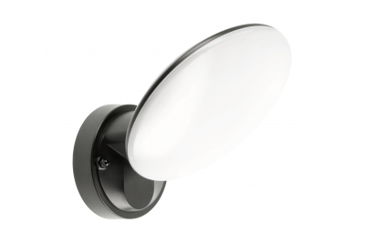 'TERRO LED-Leuchte mit Bewegungssensor, 10W, 1200lm, IP54, AC220-240V, 50/60Hz, 4000K, schwarz