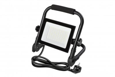 NELI Tragbarer Scheinwerfer, LED, 50W, 4500lm, 6400K, AC220-240V, IP65, 1,5m Kabel