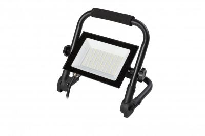 NELI Tragbarer Scheinwerfer, LED, 50W, 4500lm, 6400K, AC220-240V, IP65, 1,5m Kabel