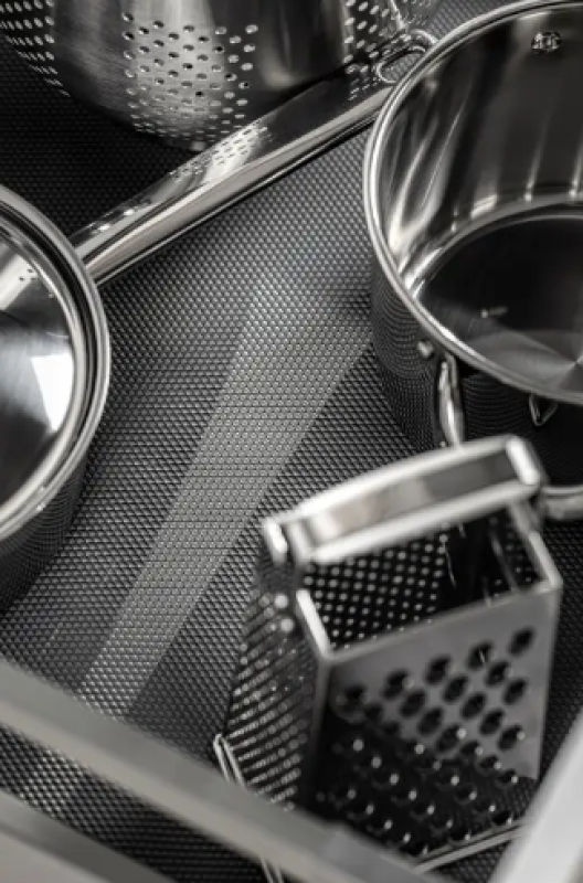 Decor Cutle Küchen-Antirutschmatte 480x5000mm Schwarz 1208969953