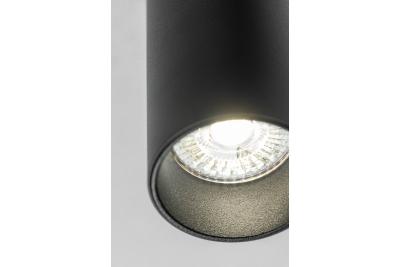 Deckenleuchte VIRGO, max. 250V, 50/60Hz, 57x152mm, IP20, max. 20W, Rund, Schwarz