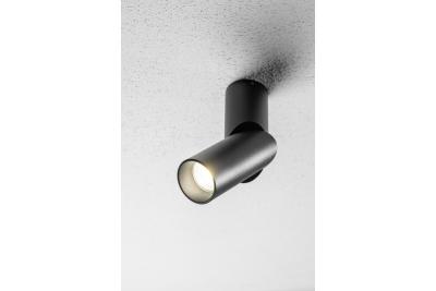 Deckenleuchte VIRGO, max. 250V, 50/60Hz, 57x152mm, IP20, max. 20W, Rund, Schwarz