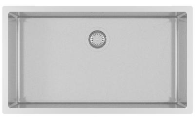 Ausmann Mosel Edelstahl große Spüle Edelstahl - PVD Edelstahl 74x40 universell 1208970025