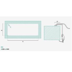 Banka Centurio 120 Edelstahl Doppelspülbecken Aufsatz 120x50cm mit Abtropffläche 1208970029