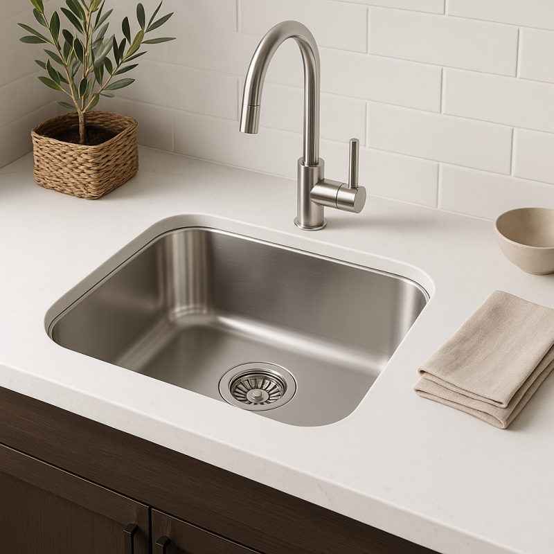 Banka IB3440 Edelstahl Spülbecken 34 x 40 cm Unterbau 1208970046