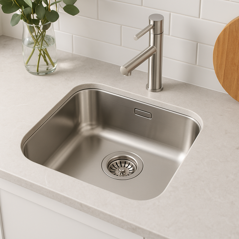 Banka IB3440 Edelstahl Spülbecken 34 x 40 cm Unterbau 1208970046