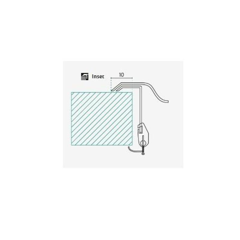 Banka R18380 Edelstahl Runde Spüle 45 cm Aufsatz 1208970055