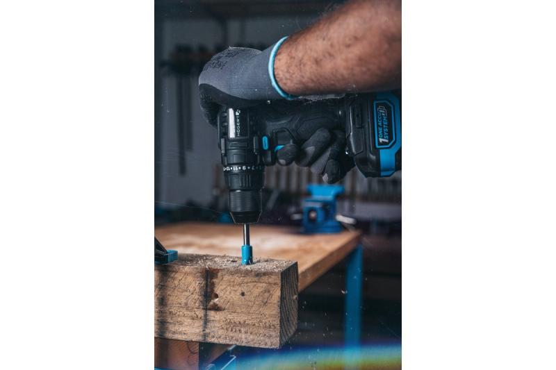 HÖGERT leistungsstarker Akkuschrauber 18V für Holz und Metall