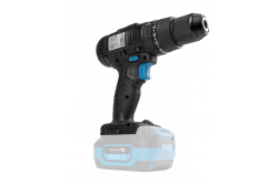 Högert Akku-Schlagbohrmaschine 18V für Ziegel, Stein, Holz, Metall.