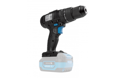 Högert Akku-Schlagbohrmaschine 18V für Ziegel, Stein, Holz, Metall.
