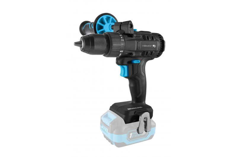Högert Brushless Akkuschrauber 18V für Holz, Metall