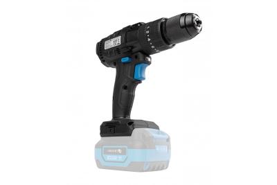 Högert Akku-Schlagbohrmaschine 18V bürstenlos für Ziegel, Stein, Holz, Metall und Kunststoff.