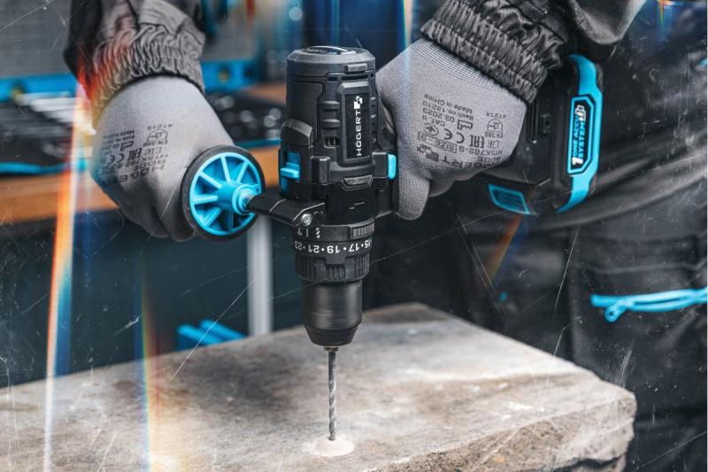 Högert leistungsstarker Akku-Schlagbohrschrauber, bürstenlos, 18V