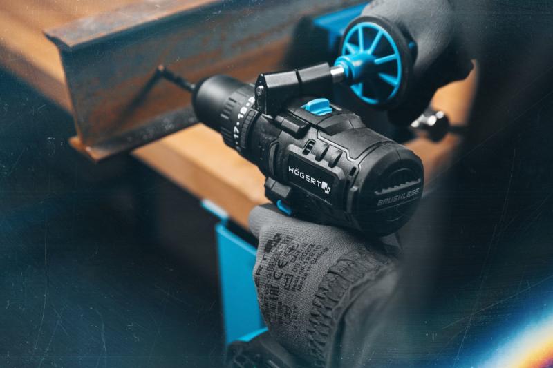 Högert leistungsstarker Akku-Schlagbohrschrauber, bürstenlos, 18V