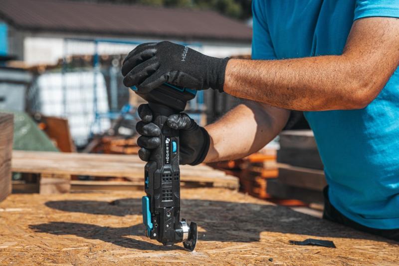 HÖGERT leistungsstarkes kabelloses Multifunktionswerkzeug, 18V, ohne Akku