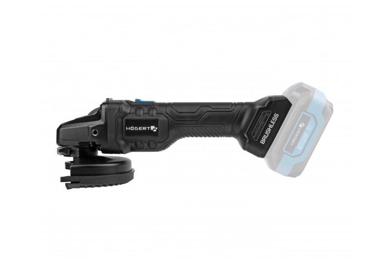 HÖGERT Kabelloser Winkelschleifer 125MM 18V - ohne Akku