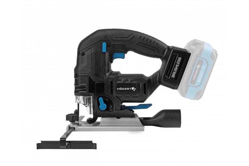 HÖGERT Akku-Stichsäge, 18V, Antivibrationsgriff - ohne Akku