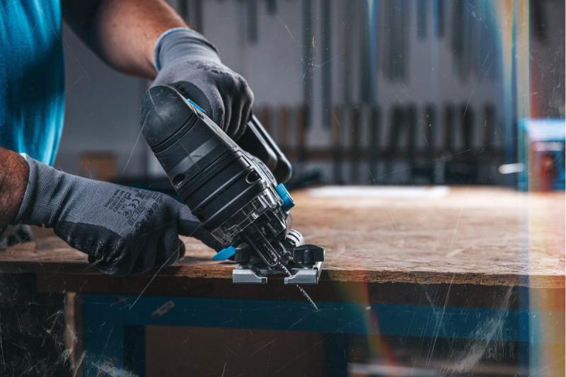 HÖGERT Akku-Stichsäge, 18V, Antivibrationsgriff - ohne Akku