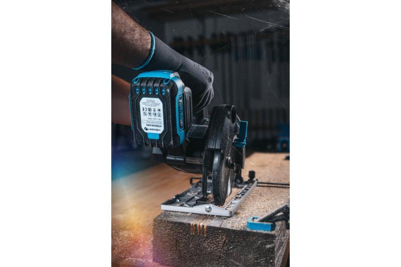 HÖGERT Akku-Kreissäge, 18V, ohne Akku, Staubsaugeranschluss