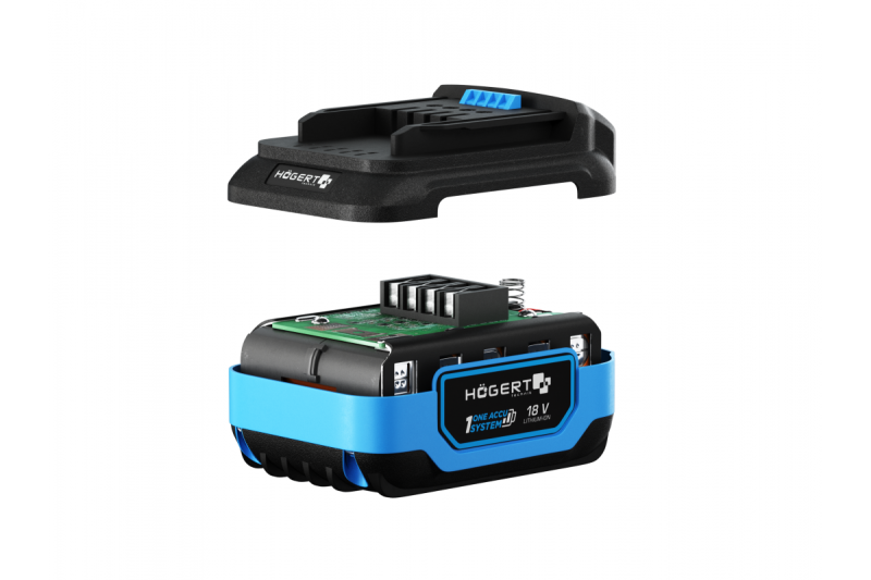 HÖGERT wiederaufladbarer Akku 4,0 Ah 18 V