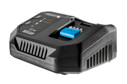HÖGERT-Schnellladegerät für Akku 6A 18V
