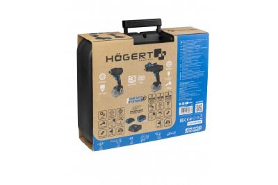 HÖGERT Akku-Schlagschrauberset 200 Nm 18V mit bürstenlosem Motor