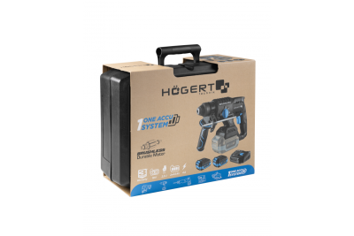 HÖGERT Akkubohrmaschinenset, 18V, OneAccuSystem, mit Akku, Ladegerät im Koffer