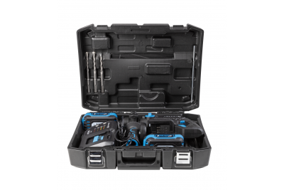 HÖGERT Akkubohrmaschinenset, 18V, OneAccuSystem, mit Akku, Ladegerät im Koffer